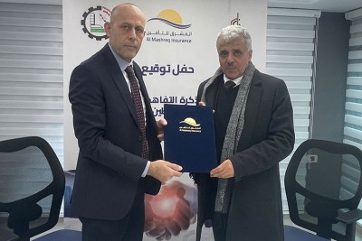 جامعة بوليتكنك فلسطين والمشرق للتأمين توقعان مذكرة تفاهم للتعاون  ضمن برنامج الدراسات الثنائية لتدريب الطلبة